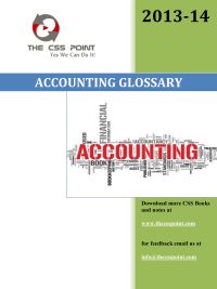 ACCOUNTING GLOSSARY