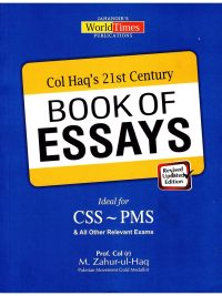 Book of Essays By Col M. Zahur-ul-Haq JWT