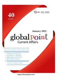 Monthly Global Point Current Affairs January 2022