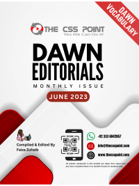 Dawn Editorials June 2023 Monthly Issue